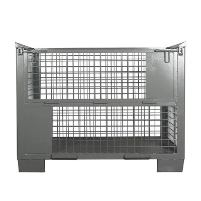 Кавез за складиштење од жичане мреже обложен прахом